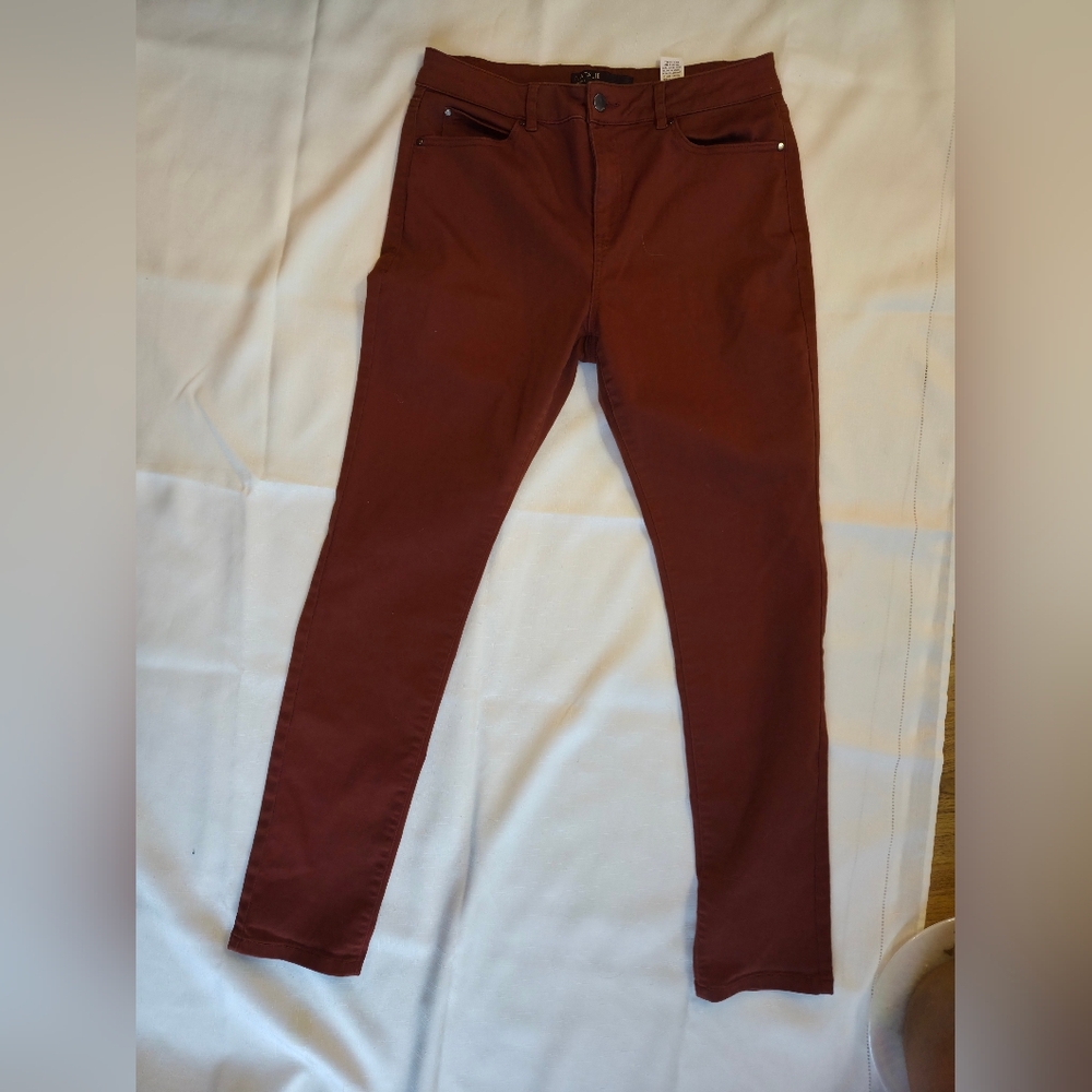 RW&CO. Natalie Jegging Copper Red Jeggings